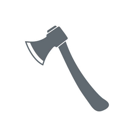 The ax icon. Axe symbol. Flat Vector illustrationのイラスト素材