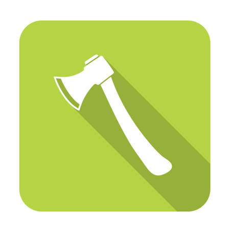 The ax icon. Axe symbol. Flat Vector illustrationのイラスト素材