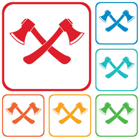 The ax icon.のイラスト素材