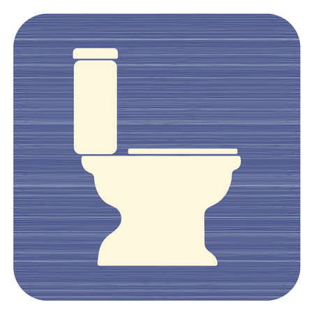 Toilet bowl icon.のイラスト素材