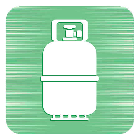 Camping gas bottle icon. Flat icon isolated. Vector illustration

のイラスト素材