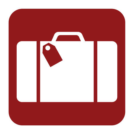 Suitcase travel isolated icon vector illustration designのイラスト素材
