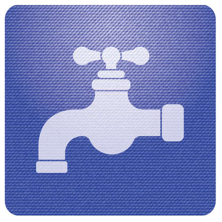 Water tap icon. Vector illustration

のイラスト素材