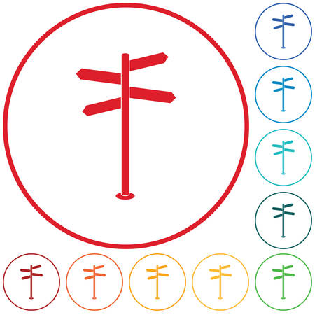 Road Sign icon vector illustrationのイラスト素材