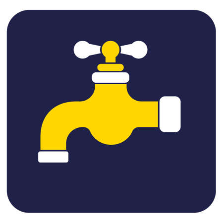 Water tap icon. Vector illustrationのイラスト素材