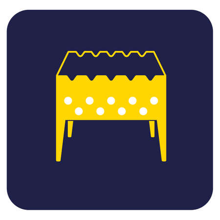 Camping Brazier icon. Vector illustration

のイラスト素材