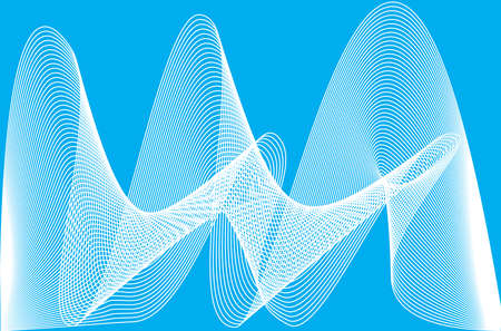 Abstract linear Colorful Background. High Saturated. Gradients Different Geometrical Shapesのイラスト素材