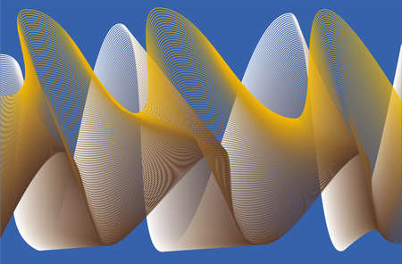 Abstract templates with curvy lines. Wavy blended simple background
