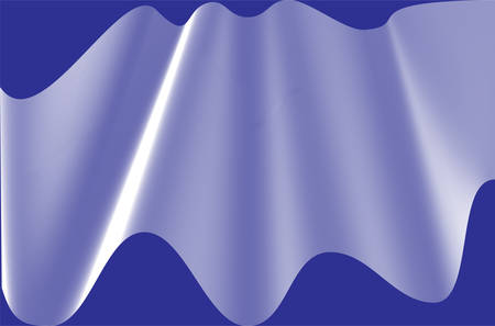Abstract templates with curvy lines. Wavy blended simple backgroundのイラスト素材