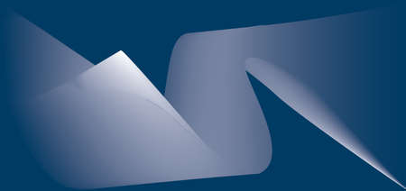 Abstract templates with curved lines. Wavy blended simple backgroundのイラスト素材