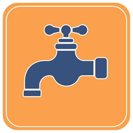 Water tap icon.のイラスト素材