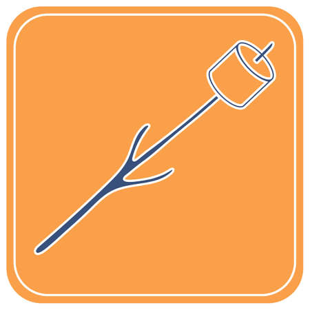 Zephyr on skewer icon. Vector illustration

のイラスト素材