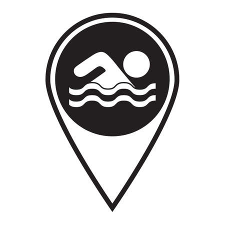 Swimming water sport icon. Vector illustration

のイラスト素材