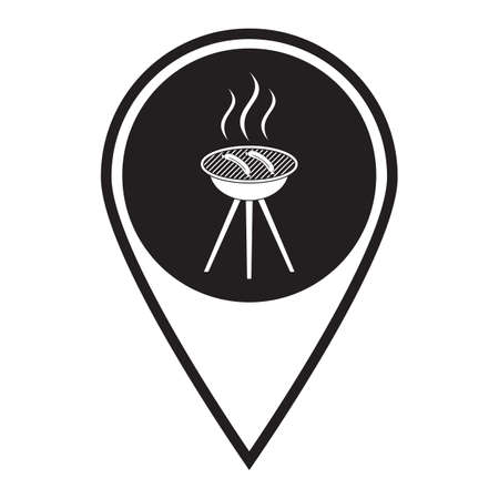 Barbecue sausage icon. Vector illustration.

のイラスト素材