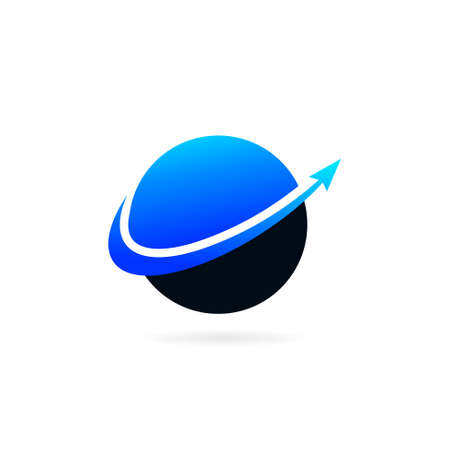 global aviation vector logo designのイラスト素材