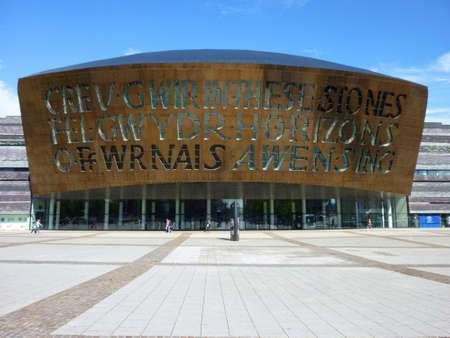 Millennium Center, Cardiffのeditorial素材