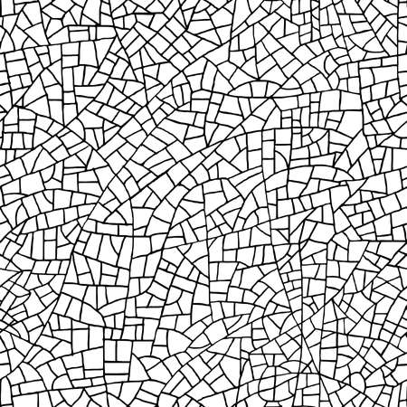 Cracklature Seamless Pattern vectorのイラスト素材