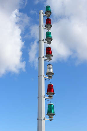 Signal Lights - Cardiff Bay, Cardiff, Wales