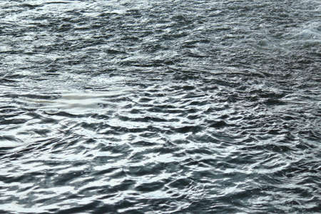 Turbulent River Water  - River Taff, Cardiff, Walesの写真素材