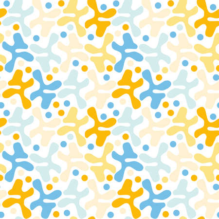 Irregular Shapes Pattern 120520 - Colours 03のイラスト素材