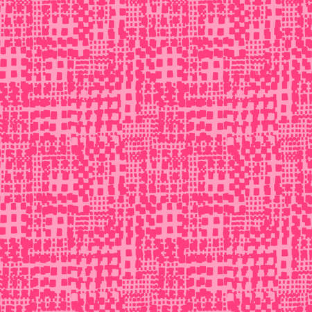 Abstract Seamless Grunge Texture Pattern (4up) - Crimson and Pinkのイラスト素材