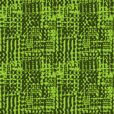 Abstract Seamless Grunge Texture Pattern (4up) - Shades of Greenのイラスト素材