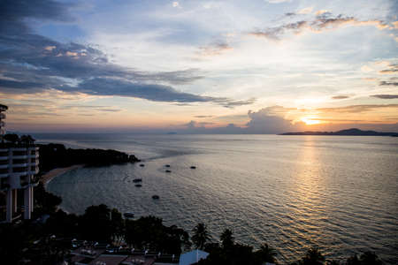 view point of pattayaの写真素材