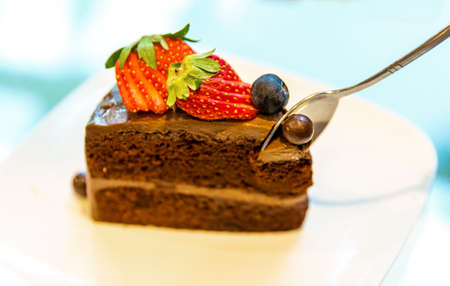 Chocolate Strawberry cake
