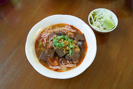 Northern Thai Style food set with vegetable