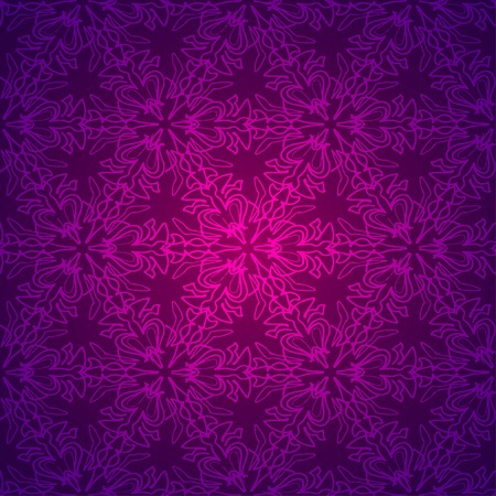 Abstract seamless background with pink leavesのイラスト素材