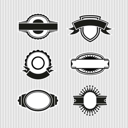 Medallions, Seals and Badgesのイラスト素材