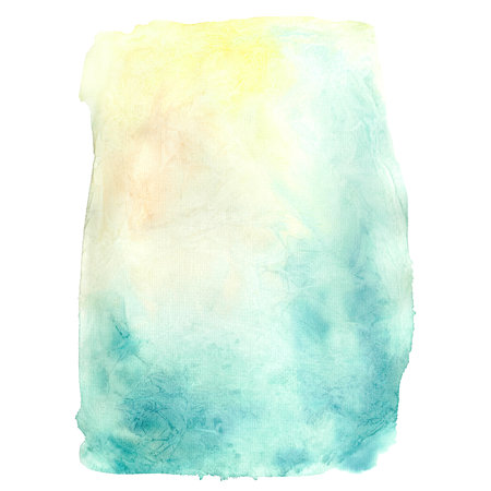 Watercolor background. Red and yellowの写真素材