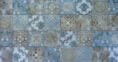 Texture of the blue block