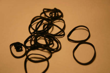rubber bandsの写真素材