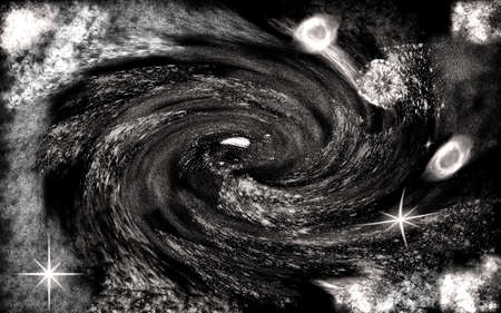 Grunge background cosmos