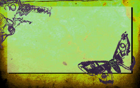 Yellowed Stationaryの写真素材