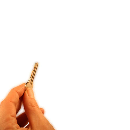 Hand and Keyの写真素材