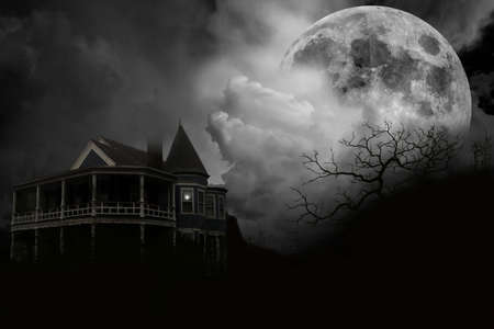 Haunted Houseの写真素材