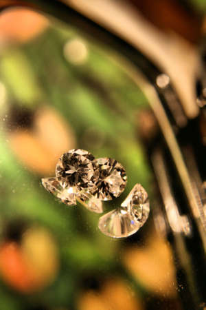 Diamonds Reflectionsの写真素材