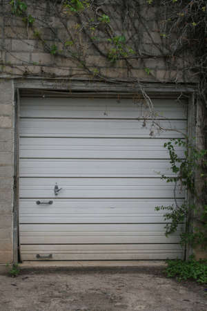 Graveyard Storage Building Blankの写真素材