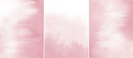 Pink Background Gradient Abstract Watercolour gradient. Glow background set with blurry effect.の写真素材