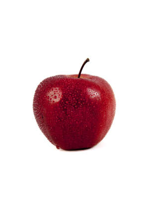 fresh red appleの写真素材