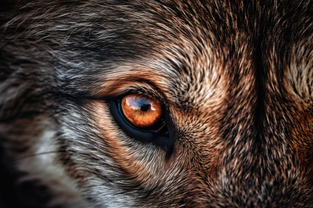 This close-up image captures the stunning beauty of a wild wolf's eyes. The wolf is a symbol of strength, courage, and intelligence in many cultures.
Keywords: wolf, wild, animal, nature, predator, carnivore, eyes, close-up, beauty, strength, courage, intelligenceの素材