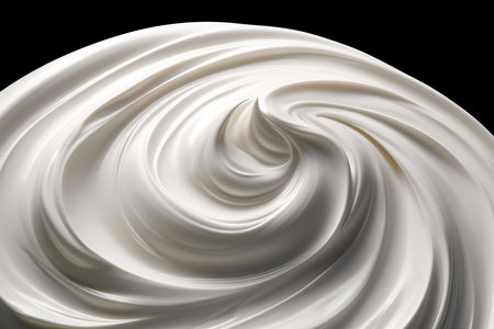 This alluring image features a white lotion beauty skincare cream with a luxurious and inviting texture, set against a clean and sophisticated background. The image serves as a perfect cosmetic product background, showcasing the elegance and effectiveness of the skincare cream. The white color conveys purity and simplicity, making it ideal for a wide range of beauty-related projects. Perfect for illustrating skincare products, cosmetic advertising, beauty routines, and the essence of effective skincareの素材