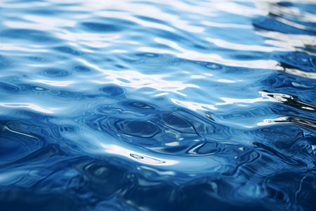 This captivating image features a serene and tranquil background of smooth water ripples. The peaceful and reflective ambiance it portrays is perfect for nature-themed designs, relaxation concepts, or any project that seeks to capture the soothing essence of waterの素材