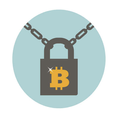 Lock vector icon,のイラスト素材