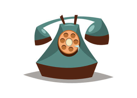 Cartoon phone.Vector illustration.のイラスト素材