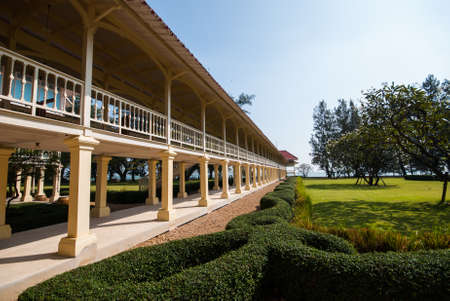 Mrigadayavan Palace in Cha-Am, Phetchaburi, Thailand のeditorial素材