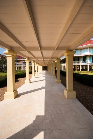 Mrigadayavan Palace in Cha-Am, Phetchaburi, Thailand のeditorial素材