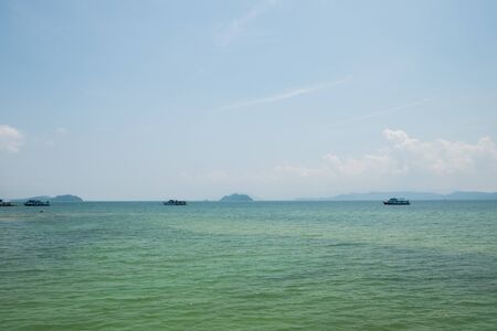 Sea boat tours in Thailandの写真素材